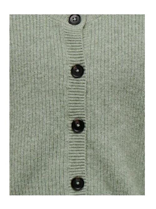 KOGKATIA LS SHORT O-NECK CARDIGAN KNT ONLY KIDS | 15336563/HEDGE GREEN